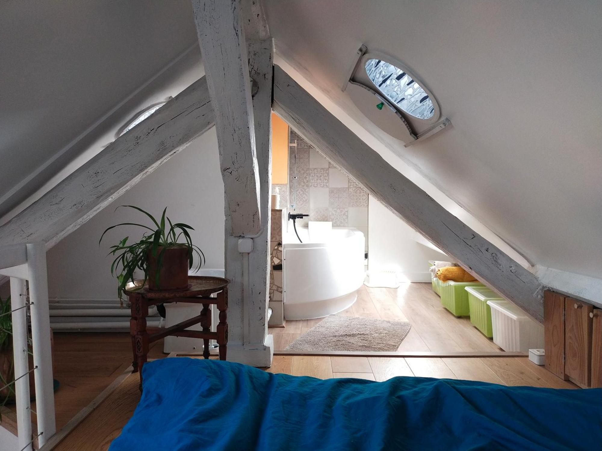 Studio Sous Les Toits Et Mezzanine - Vincennes Exterior photo